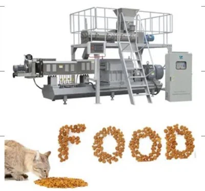 Cat food processing line