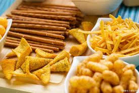 The Production Line Of Crispy Horn Snacks, Tartary Buckwheat Slices, Rice Crusts And Other Fried Snacks The Production Line Of Crispy Horn Snacks, Tartary Buckwheat Slices, Rice Crusts And Other Fried Snacks