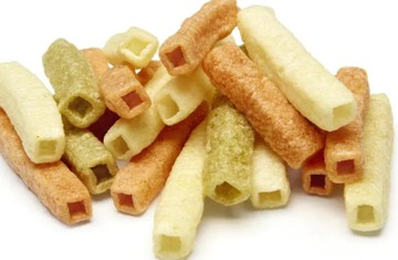 Square Tube Fried Crispy Snack Production Line